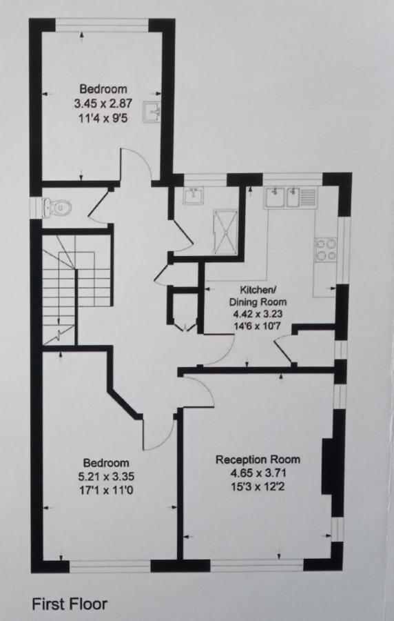 Large 2-Bedroom Maisonette With Free Parking Twickenham Kültér fotó
